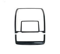Interior Trim Fits For BMW X5 E70 X6 E71 2008-2014 Car Dome Light Stainless Steel Roof Reading Lamp Frame Decoration Cover Trim(Carbon Fiber Color)