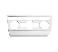 Interior Trim Fits For VW For T-roc 2018-2023 Decoration Sticker Accessories Car Central Console Panel Trim Cover(Silver)