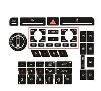 Interior Trim For A4 B6 B7 Interior Decoration Styling Car Radio Climate Headlight Adjustment Button Repair Worn Knob Switch(A)