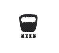 Interior Trim For A4 B8 8K A6 For C6 4F Q5 8R Q7 4L A3 Auto Accessories 1SET Car Steering Wheel Ring Trim Carbon Fiber Sticker Cover Auto Interior(Carbon fiber type A)