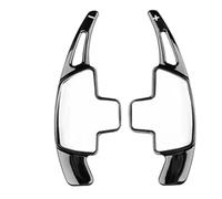 Interior Trim For Benz For W222 C217 W464 For EQB X243 For GLA Car Steering Wheel Shift Paddle Shifter Extended Carbon Fiber ABS Auto central Decoration(Black,For W*464 19-23)