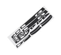 Interior Trim For BMW 5 Series E60 2003-2010 Left Hand Drive Right Hand Drive 5D Glossy Carbon Fiber Car Interior Dashboard Sticker Car Interior Accessories(Right Hand Drive)