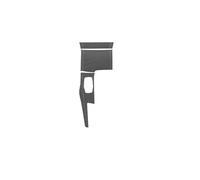 Interior Trim For BMW G30 G32 G38 Car Interior Center Console Gear Shifter Panel Trim Cover Performance Sticker Accessories Cover Trim Sticker(Carbon Leather RHD)