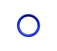 Interior Trim For BMW M3 M5 E36 E46 E60 E90 E92 X1 F48 X3 X5 X6 Decoration Ring Styling Interior Car Steering Wheel Circle Sticker Auto Interior(Blue)