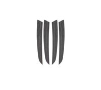 Interior Trim For BMW X5 E70 X6 E71 Made Of Car Interior Door Panel Trim Strips Performance Stickers 4PIECE Auto Tuning Accessories Cover Trim Sticker(Carbon Leather B)