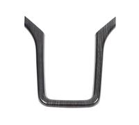 Interior Trim For Cayenne 2011-2017 ABS Carbon Fiber/Silver Car Center Console Decorative Frame Sticker Interior Accessories Car Interior Accessories(Black wood grain)