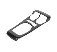 Interior Trim For Chevrolet For Camaro 2010-2015 Interior ABS Car Front Drink Cup Holder Gear Shift Decoration Cover Kit Trim Car Interior Trim Strips(Carbon Fiber Grain C)