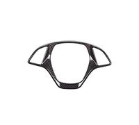 Interior Trim For Chevrolet For Corvette C7 2014-2019 ABS Carbon Fiber Car Steering Wheel Decorative Frame Sticker Car Interior Car Decoration Interior(Carbon Fiber)