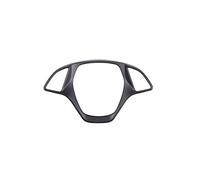 Interior Trim For Chevrolet For Corvette C7 2014-2019 Car Steering Wheel Decorative Frame Sticker Accessories Cover Trim Sticker(Matte Black)