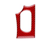 Interior Trim for Chevrolet for Corvette for C6 2005 2006 2007 2008 2009 2010 2011 2012 2013 Car Ignition Button Switch Sticker Cover Trim Sticker(Red Carbon)