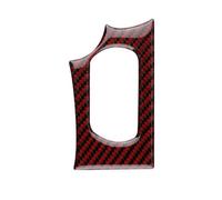 Interior Trim for Chevrolet for Corvette for C6 2005 2006 2007 2008 2009 2010 2011 2012 2013 Car Ignition Button Switch Sticker Cover Trim Sticker(Black with Red)