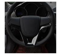 Interior Trim For Chevrolet For Cruze Sedan Hatchback 2009 2010 2011 2012 2013 2014 Car Interior Steering Wheel Sequins Trim Car Interior Trim Strips(Black)