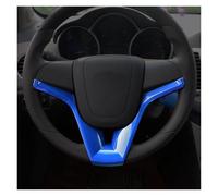 Interior Trim For Chevrolet For Cruze Sedan Hatchback 2009 2010 2011 2012 2013 2014 Car Interior Steering Wheel Sequins Trim Car Interior Trim Strips(Blue)
