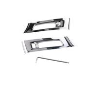 Interior Trim For Citroen For C4 For Classic 2012 2013 2014 2015 2016 2PIECE ABS Chrome Car Steering Wheel Cover Decoration Sticker Trim Auto Interior