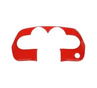 Interior Trim For Dodge For Challenger 2009 2010 2011 2012 2013 2014 ABS For Dashboard Decoration Cover Trim Panel Car Interior Panel Frame Cover(B red)