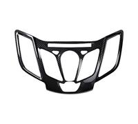 Interior Trim For Fiesta 2009-2013 Center Control CD Player Panel Frame Trim Cover Sticker Auto Central Inner(A1)