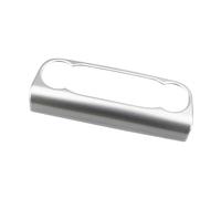 Interior Trim For Focus 2019 2020 2021 MK4 ST-LINE Air Conditioner Switch Buttons Frame Cover Trim Accessories Car Styling Auto Central Inner(ABS Silver)