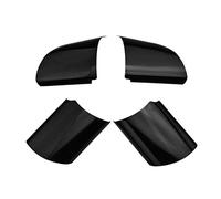 Interior Trim For Focus MK2 2005 2006 2007 2008 2009 2010 2011 4PIECE Car Interior Steering Wheel Trim Cover Sticker Auto Interior(Black)