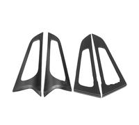 Interior Trim For Genesis G70 2017 2018 2019-2025 4pieces Dry Carbon Fiber Car Interior Door Handle Panel Cover Sticker Trim Accessories Car Interior(Matte carbon)