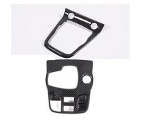 Interior Trim For Jaguar For F-TYPE 2013-2024 Center Console Gear Shift Control Frame Gearshift Panel Cover Car Accessories ABS Carbon Fibre(2pcs Carbon Fiber)
