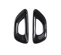 Interior Trim For Jeep For Grand For Cherokee 2014-2018 Right Hand Drive Plastic Carbon Fiber Grain Overlay Cover Trim Car Interior Trim Strips(Fog lamp frame)