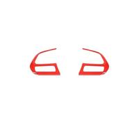 Interior Trim For Jeep For Renegade 2016 Up For Compass 2017 2018 2019 2020 Steering Wheel Decoration Cover Car Interior Trim Strips(Red A)