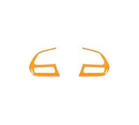 Interior Trim For Jeep For Renegade 2016 Up For Compass 2017 2018 2019 2020 Steering Wheel Decoration Cover Car Interior Trim Strips(Orange A)