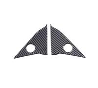 Interior Trim For Nissan 350Z 2003-2006 Car A-pillar Horn Decorative Frame Sticker Soft Carbon Fiber A-pillar Frame Protection Accessories Car Interior(1)