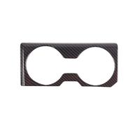Interior Trim For Polaris For Slingshot 2020-2023 Car Central Control Water Cup Holder Decorative Frame Sticker Accessories Car Interior(Carbon fiber)