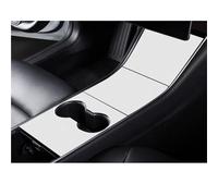 Interior Trim for Tesla for Model 3 2017-2020 Center Console Protective Cover Film Central Control Panel Protector Sticker Interior Accessories Auto Central Inner(White Color)
