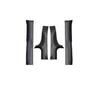Interior Trim For Tesla For Model 3 For Highland 2025 Launch ABS Front Rear Door Sill Protector Threshold Strip Anti-kick Guard Panel Waterproof Pad Auto Central Inner(4PCS Carbon)