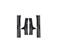 Interior Trim For Tesla For Model 3 For Highland 2025 Launch ABS Front Rear Door Sill Protector Threshold Strip Anti-kick Guard Panel Waterproof Pad Auto Central Inner(4PCS Black)