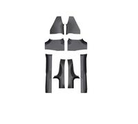 Interior Trim For Tesla For Model 3 For Highland 2025 Launch ABS Front Rear Door Sill Protector Threshold Strip Anti-kick Guard Panel Waterproof Pad Auto Central Inner(8PCS Carbon)