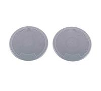 Interior Trim for Tesla for Model Y 2021-2023 Interior Car O Speaker Cover Sticker Door Loudspeaker Cover Under Seat Outlet Vent Trim Interior Accessories(Rear Door I)