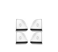 Interior Trim For Tesla For Model Y For Juniper 2025 For Launch For Model 3 For Highland 2024 Door Lock Switch Open Button Cover Protector Auto Central Inner(M*3 High*land)