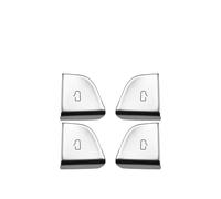 Interior Trim For Tesla For Model Y For Juniper 2025 For Launch For Model 3 For Highland 2024 Door Lock Switch Open Button Cover Protector Auto Central Inner(M*Y La*unch)