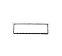Interior Trim For VW For Golf 4 For Jetta For Bora MK4 R32 For GTI 1999-2004 Car Center Control Air Condition Outlet Radio Panel Frame Cover Trim(A)