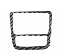 Interior Trim For VW For Scirocco 2008-2017 Carbon Fiber Car CD AC Navigation Panel Frame Decorative Sticker Auto Interior Accesorios Auto Central Inner