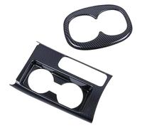 Interior Trim Frame For M&ITSUBISHI ASX 2020 2021 Center Console Water Cup Holder Panel Gearshift Cover Frame Trim Decoration
