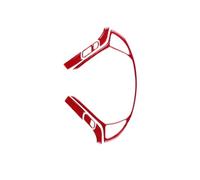 Interior Trim Stickers Steering Wheel Button Frame LHD RHD For Infiniti Interior Accessories(Red)