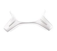 Interior trim strips For B&enz For C E ML GL Class W212 X166 W166 W204 C180 Car Steering Wheel Decoration Cover Trim Sticker(Silver)