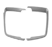 Interior trim strips For B&MW For 1 2 3 4 Series F30 F31 F32 F34 F20 F36 X5 F15 X6 F16 Car Headlight Switch Button Frame Trim(Silver)