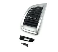 Interior trim strips For Q7 2006-2015 Dash Board Side Outlet Duct Conditioning Grill Trim A/C Air Vent Cover Panel(1x Right Side)