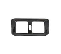 Interior Trim Strips for Toyota RAV4 RAV 4 2019-2022 XA50 ABS Car Rear Air Conditioning Vent Outlet Frame Cover Trim Sticker Car Interior Decor(Black)