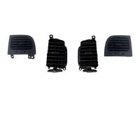 Interior vent nozzle grille kit Compatible With Hyundai For Accent For Hatchback 2006 2007 2008 2009 2010 2011 Front Central Dashboard Air Vent Outlet Grill Panel(4PCS)