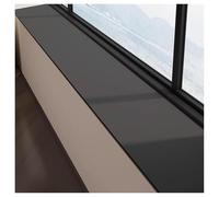 Interior windowsill, silicone leather windowsill protective mat, non-slip balcony window mat as protective decoration for plain kitchen/bay window cushions(Grey,20x100cm)