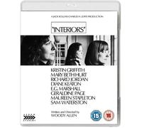 INTERIORS Blu-ray Diane Keaton Geraldine Page Woody Allen Original UK Releas R2