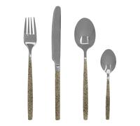 Interiors by Premier 16 Piece Granite Pattern Cutlery Set