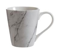 Interiors by Premier 16Pc White and Grey Marble Effect Dinner Set, 16Pc Dinner Set, Porcelain Dinner Set, Ceramic Dinner Set Interiors by Premier Grey One Size