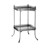 Interiors by Premier Bar Cart Reza Antique Silver/Mirrored